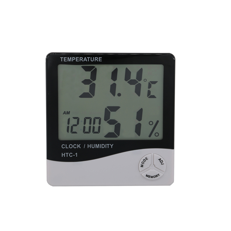 Melhor precisão termômetro de umidade de relógio de parede