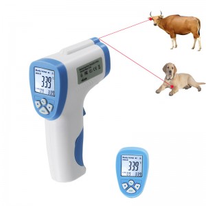 Termômetro infravermelho de venda quente do termômetro sem contato veterinário de Digitas