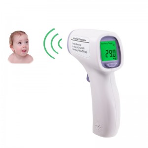 Termômetro infravermelho saudável de cristal líquido de Digitas para a temperatura corporal infantil