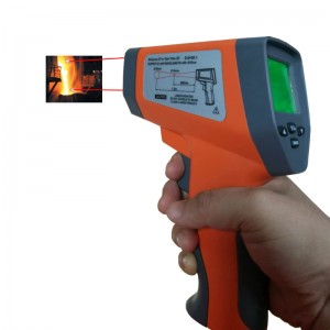 Hot CE Digital LCD Handheld Laser Infravermelho Termômetro Gun Contato Temperatura Gun Infrared Detector Temperatura Industrial