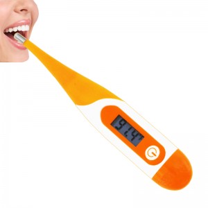Termômetro Eletrônico médico Temperatura Oral 30 Segundos Leitura Termômetro Preciso e Rectal Fácil com Indicador de Febre